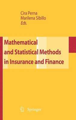 Mathematical and Statistical Methods for Insurance and Finance 1