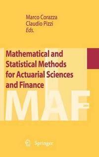 bokomslag Mathematical and Statistical Methods for Actuarial Sciences and Finance