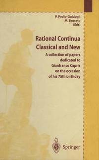 bokomslag Rational Continua, Classical and New