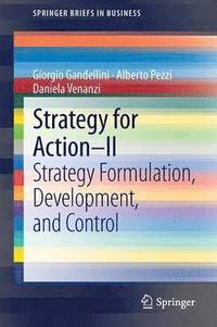 bokomslag Strategy for Action  II