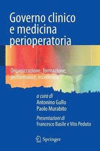 bokomslag Governo clinico e medicina perioperatoria