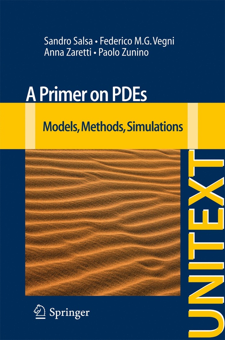 Sandro Salsa, Federico Vegni, Anna Zaretti, Paolo Zunino, Sandro Salsa, Federico Vegni - Primer on PDEs, Häftad