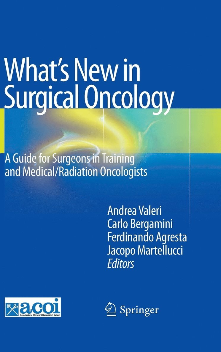 What's New in Surgical Oncology 1