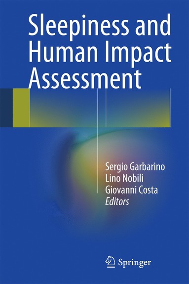 bokomslag Sleepiness and Human Impact Assessment