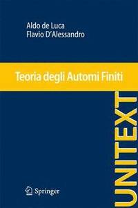 bokomslag Teoria degli Automi Finiti