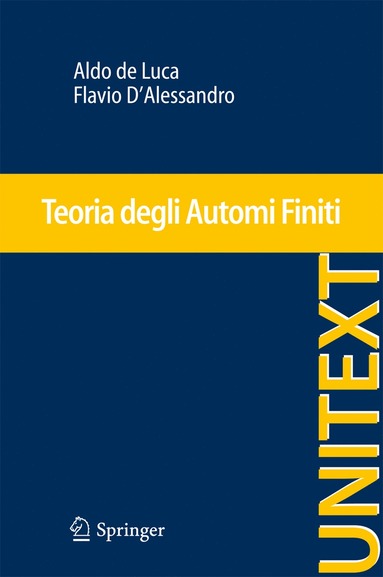 bokomslag Teoria degli Automi Finiti