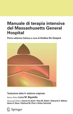 bokomslag Manuale di terapia intensiva del Massachusetts General Hospital