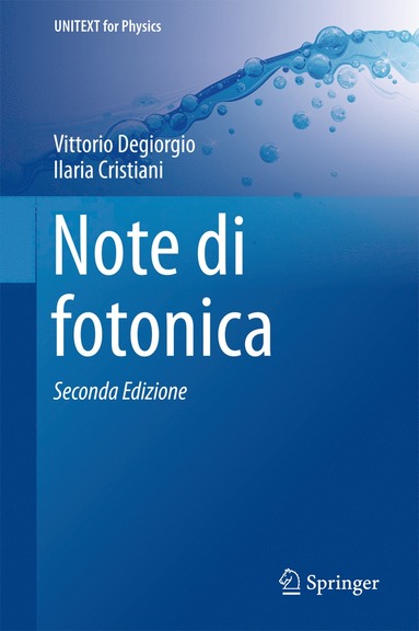 bokomslag Note di fotonica