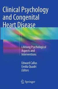 bokomslag Clinical Psychology and Congenital Heart Disease