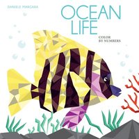 bokomslag Ocean Life: Color by Numbers Geometrical Artworks
