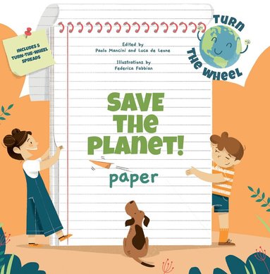 Paolo Mancini, Luca de Leone - Save the Planet! Paper, Inbunden
