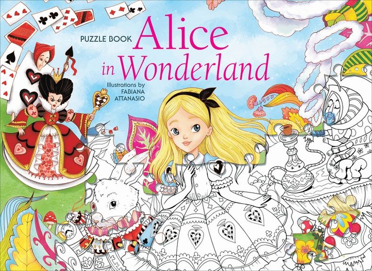 Fabiana Attanasio - Alice in Wonderland: Puzzle Book, Inbunden
