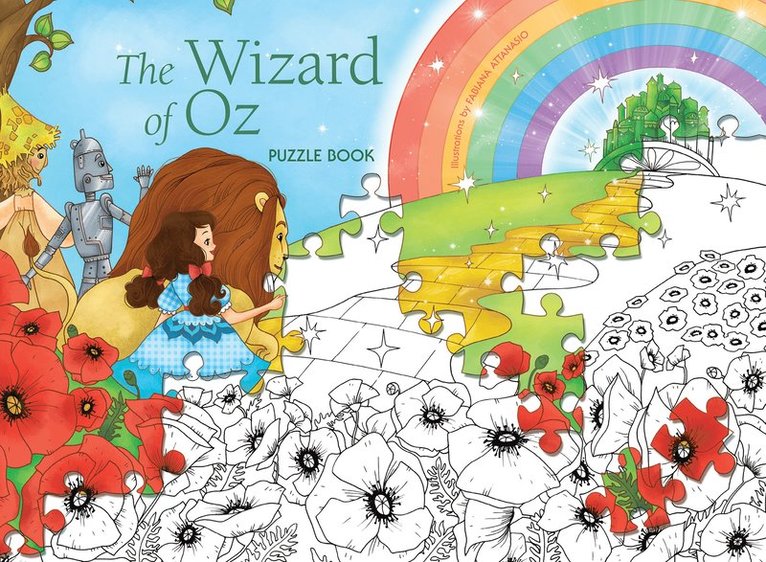 Fabiana Attanasio - Wizard of Oz: Puzzle Book, Inbunden