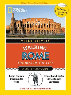 bokomslag National Geographic Walking Rome, Third Edition