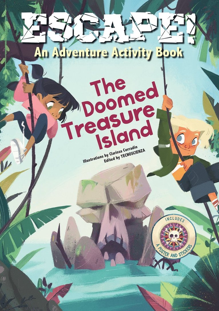 Tecnoscienza - Escape! An Adventure Activity Book: The Doomed Treasure Island, Häftad