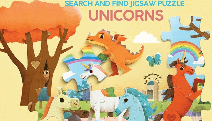 Unicorns: Search and Find Jigsaw Puzzle 1