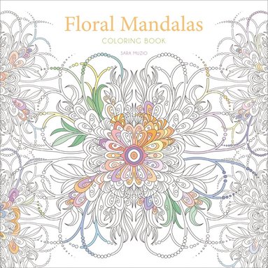 bokomslag Floral Mandalas Colouring book
