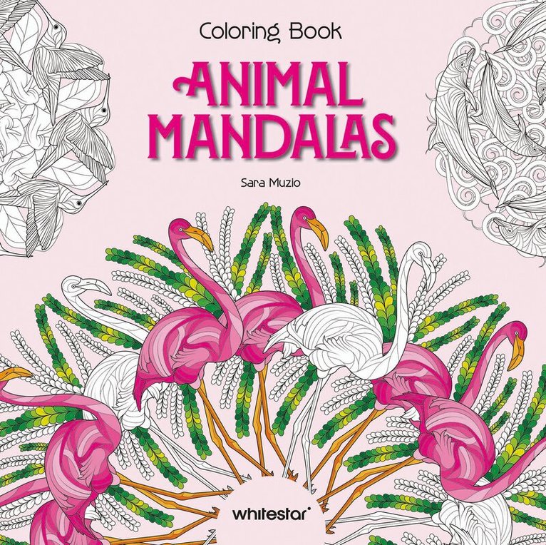 Animal Mandalas Colouring Book