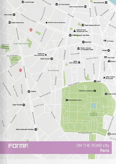bokomslag Paris: On the Road Architecture Guides