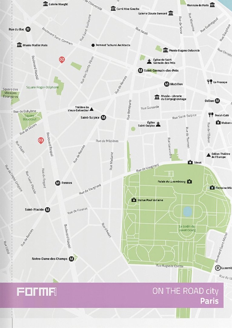 Paris: On the Road Architecture Guides 1
