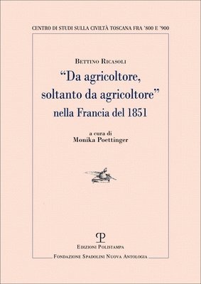 bokomslag 'Da Agricoltore, Soltanto Da Agricoltore' Nella Francia del 1851