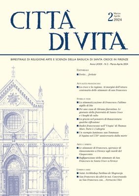 bokomslag Città Di Vita - A. LXXIX, N. 2, Marzo-Aprile 2024: Bimestrale Di Religione Arte E Scienza Della Basilica Di Santa Croce in Firenze