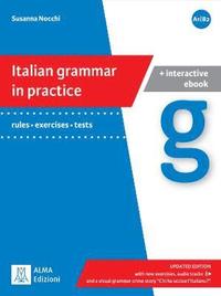 bokomslag Italian grammar in practice A1/B2 + interactive ebook
