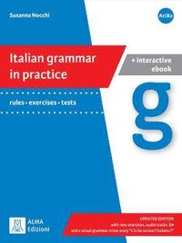 bokomslag Italian grammar in practice - book + interactive ebook - A1 - B2
