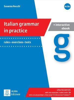 bokomslag Italian grammar in practice A1/B2 + interactive ebook