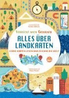 bokomslag Alles über Landkarten. Lerne Karten lesen und zeichne die Welt (Verrückt nach Geographie)