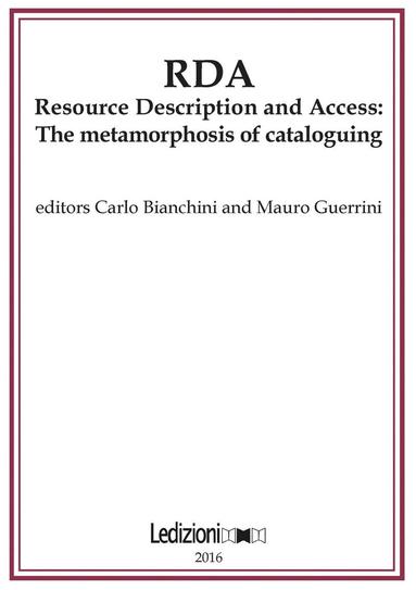 bokomslag RDA, Resource Description and Access
