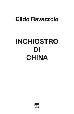 bokomslag Inchiostro di china