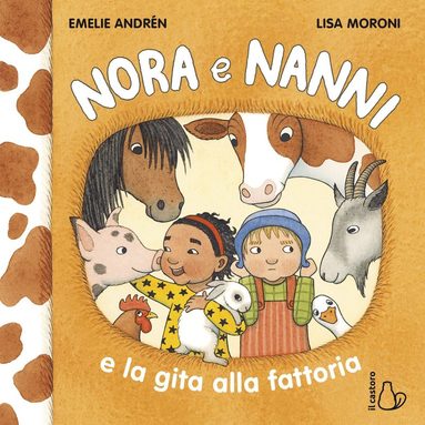 bokomslag Nisse och Nora träffar djuren (Italienska)