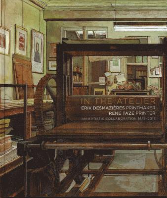 In the Atelier: Erik Desmazieres Printmaker Rene Taze Printer 1