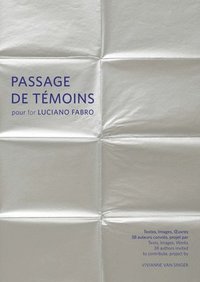 bokomslag Passage de tmoins pour Luciano Fabro