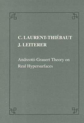 bokomslag Andreotti-Grauert theory on real hypersurfaces