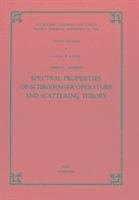 bokomslag Spectral properties of Schroedinger operators and scattering theory