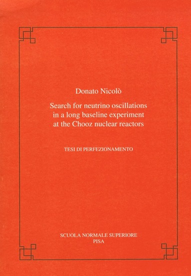 bokomslag Search for neutrino oscillations in a long baseline experiment at the CHOOZ nuclear reactors