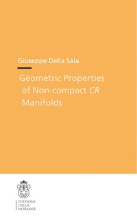 bokomslag Geometric properties of non-compact CR manifolds