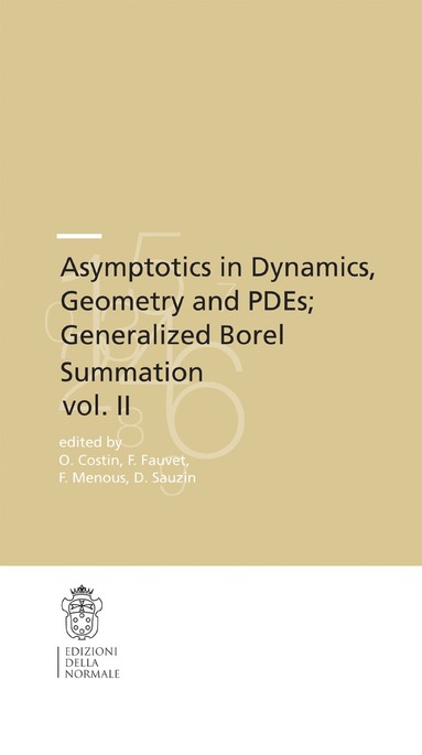 bokomslag Asymptotics in Dynamics, Geometry and PDEs; Generalized Borel Summation