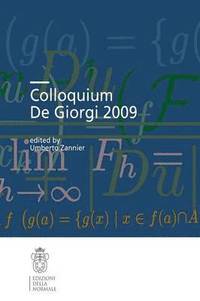 bokomslag Colloquium De Giorgi 2009