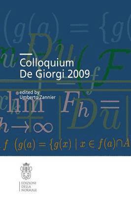 Umberto Zannier, Umberto Zannier - Colloquium De Giorgi 2009, Häftad