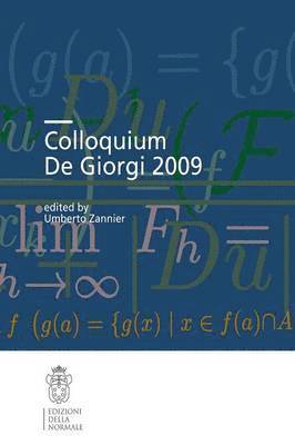 Colloquium De Giorgi 2009 1