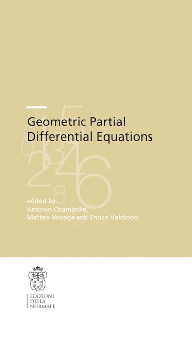 Antonin Chambolle, Matteo Novaga, Enrico Valdinoci - Geometric Partial Differential Equations, Häftad