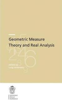 bokomslag Geometric Measure Theory and Real Analysis