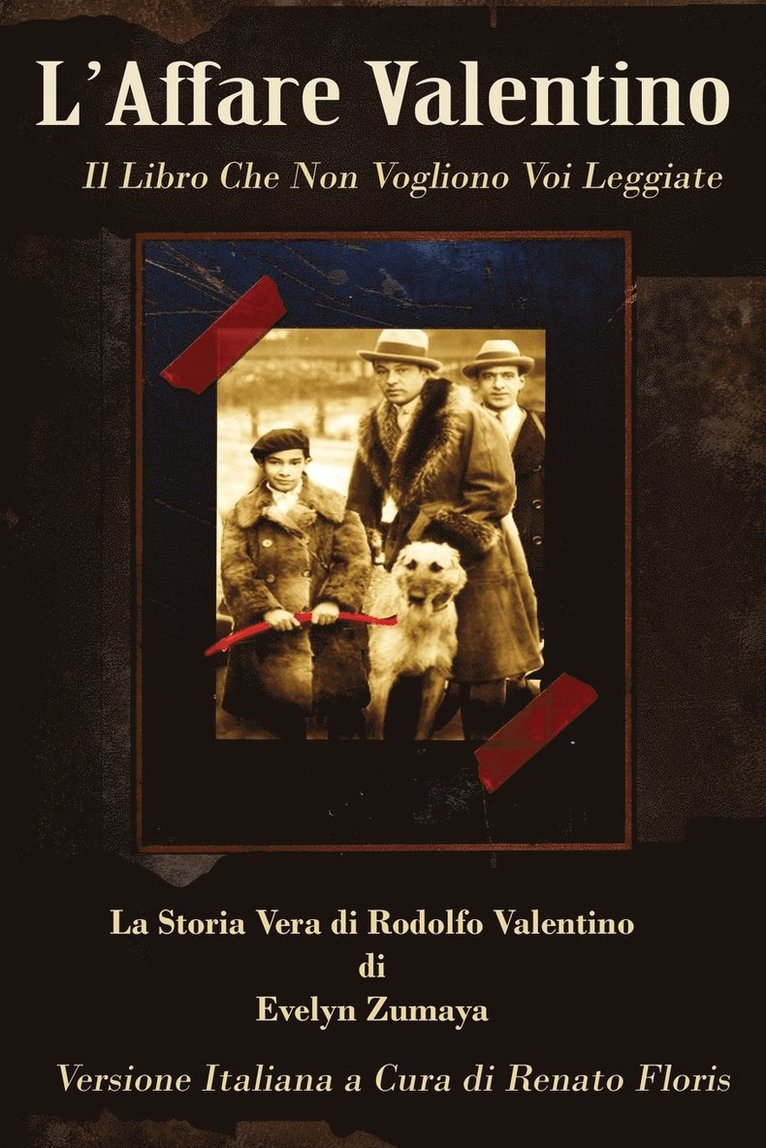 Evelyn Zumaya - L'Affare Valentino, Häftad