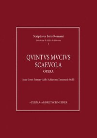 bokomslag Quinto Mucio Scevola: Opera