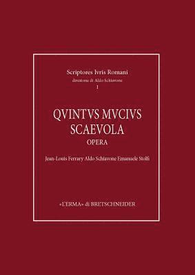 bokomslag Quinto Mucio Scevola: Opera