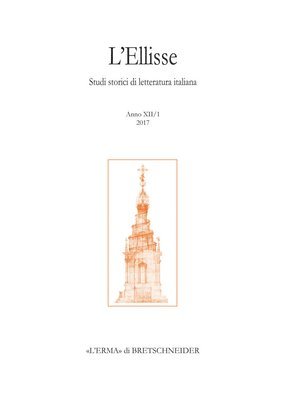L'Erma Di Bretschneider - L'Ellisse, 12/1 - 2017: I Primi Lincei. Le Biografie Manoscritte, Häftad