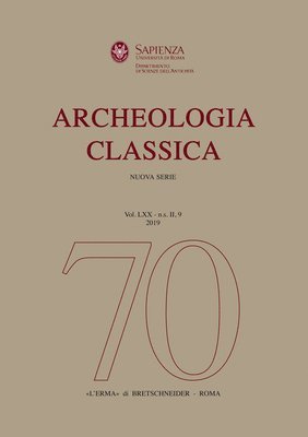 Archeologia Classica Vol. LXX, N.S. II, 9. 2019